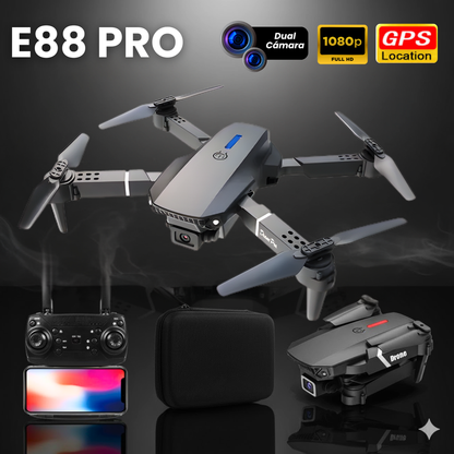 DRONE E88 DUAL CAMARA 4K HD